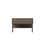 Casa si Gradina - Mobilier - Comode si corpuri - Comode - Comoda, Hanah Home, pal melaminat, negru si nuc, 120x80x30 cm - Infinity.ro