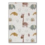 Casa si Gradina - Textile si covoare - Covoare - Covoare copii - Covor copii, Conceptum Hypnose, multicolor, 100x180 cm, 100% poliester, antiderapant, 504NGR1405 - Infinity.ro