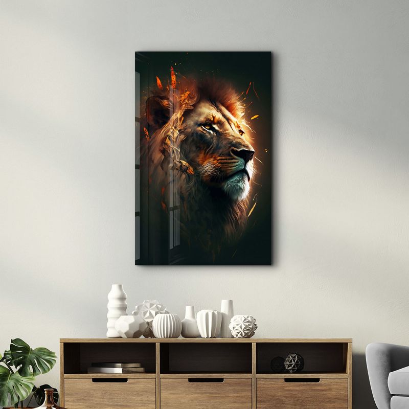 Casa si Gradina - Decoratiuni - Tablouri - Tablou decorativ, Wallxpert, sticla temperata, multicolor, 70x110 cm, 672BRS5504 - Infinity.ro