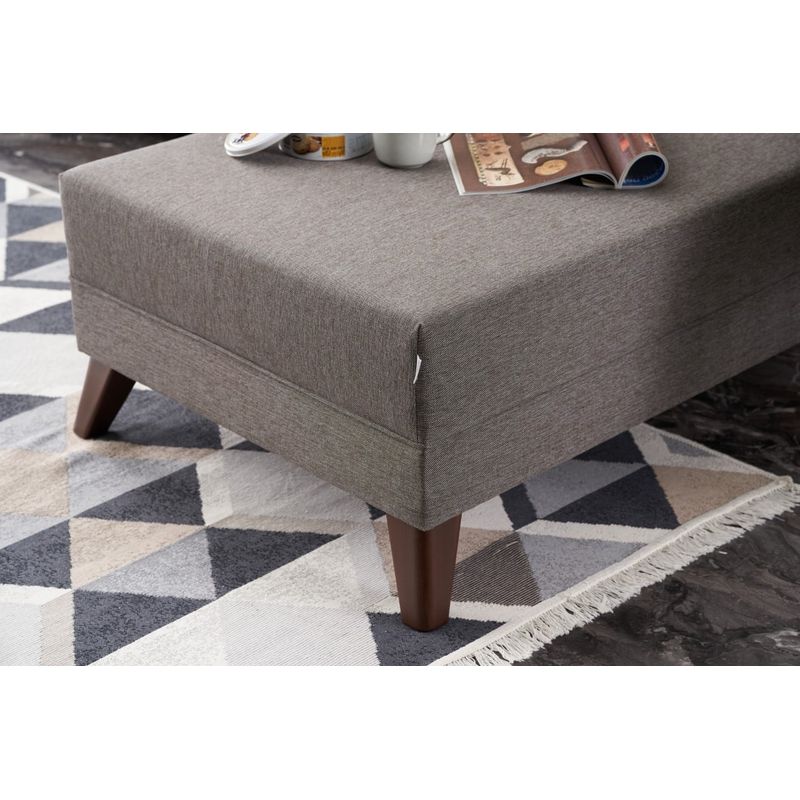 Casa si Gradina - Mobilier - Canapele si coltare - Coltare - Coltar, Atelier Del Sofa, material textil, maro, 275x85x81 cm - Infinity.ro