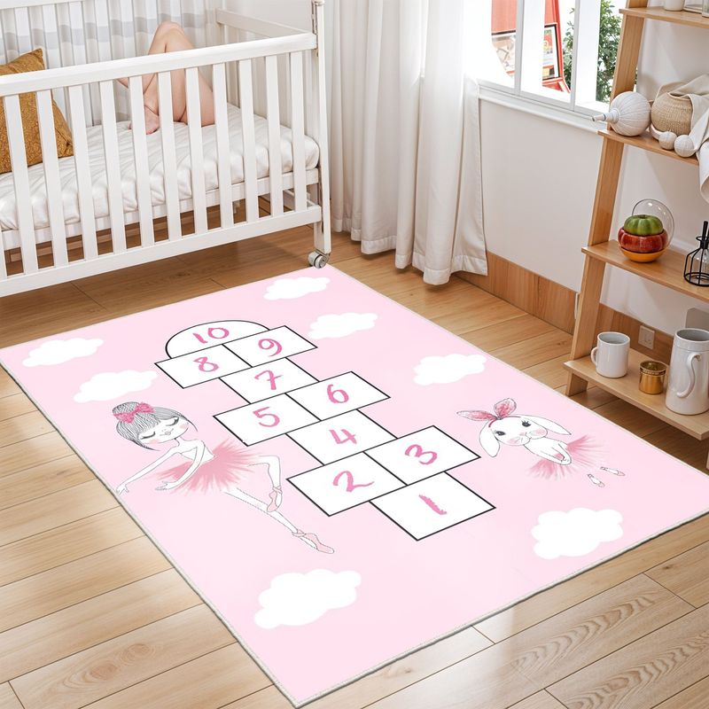 Casa si Gradina - Textile si covoare - Covoare - Covoare copii - Covor pentru hol, Conceptum Hypnose, multicolor, 80x300 cm, 100% poliester, antiderapant - Infinity.ro