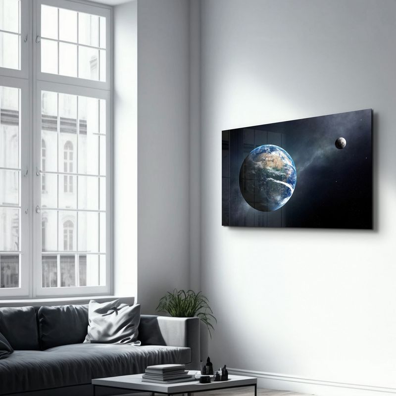 Casa si Gradina - Decoratiuni - Tablouri - Tablou decorativ din sticla, Wallxpert, multicolor, 70x110 cm, sticla securizata, 672BRS4388 - Infinity.ro
