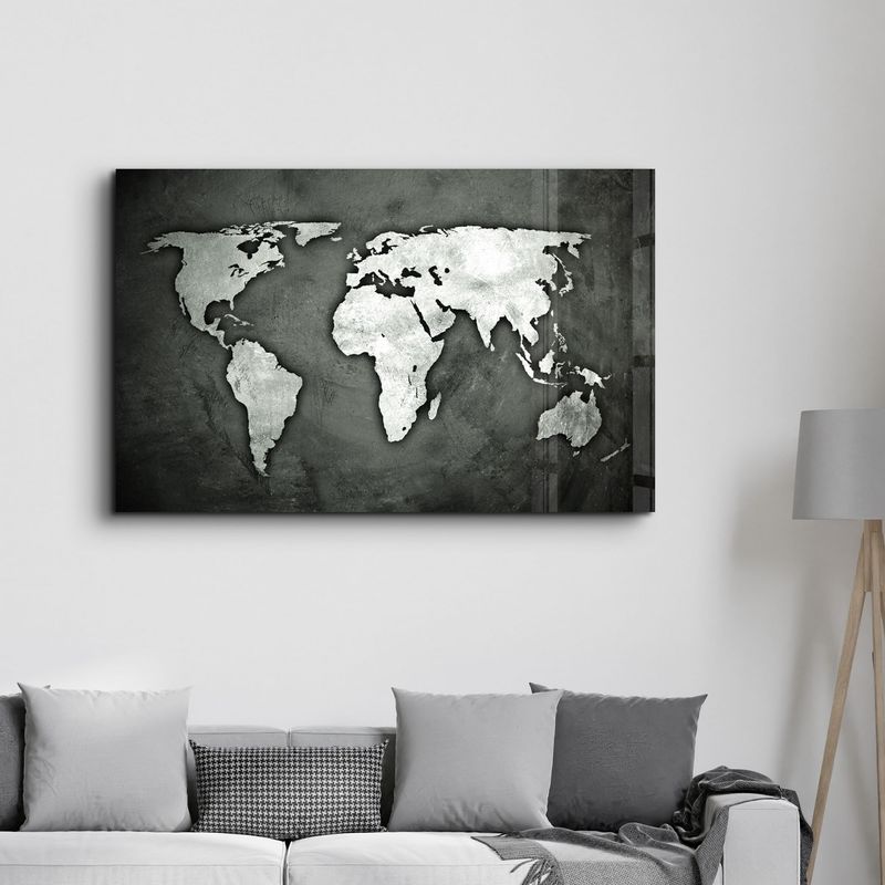 Casa si Gradina - Decoratiuni - Tablouri - Tablou decorativ, Wallxpert, sticla temperata, multicolor, 70x110 cm, 672BRS1691 - Infinity.ro