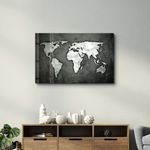 Casa si Gradina - Decoratiuni - Tablouri - Tablou decorativ, Wallxpert, sticla temperata, multicolor, 70x110 cm, 672BRS1691 - Infinity.ro