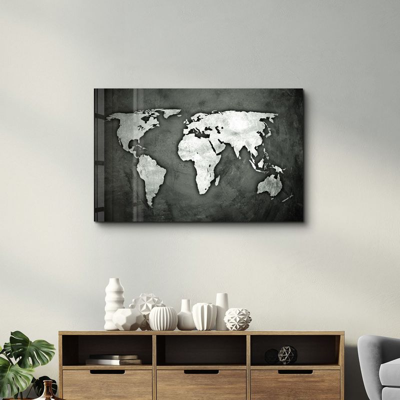 Casa si Gradina - Decoratiuni - Tablouri - Tablou decorativ, Wallxpert, sticla temperata, multicolor, 70x110 cm, 672BRS1691 - Infinity.ro
