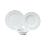 Casa si Gradina - Bucatarie si vesela - Vesela si tacamuri - Servicii de masa - Set de masa 18 piese, Hermia, portelan, multicolor, farfurii 27/21 cm, boluri 16 cm, 719KTP9772 - Infinity.ro