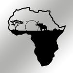 Casa si Gradina - Decoratiuni - Decoratiuni perete - Accesoriu decorativ de perete, Wallxpert, metal, negru, 55x57 cm - Infinity.ro