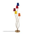 Casa si Gradina - Corpuri si surse de iluminat - Veioze si lampi - Lampadare - Lampadar, Opviq, metal, multicolor, 44x44x160 cm, 942FLG1541 - Infinity.ro