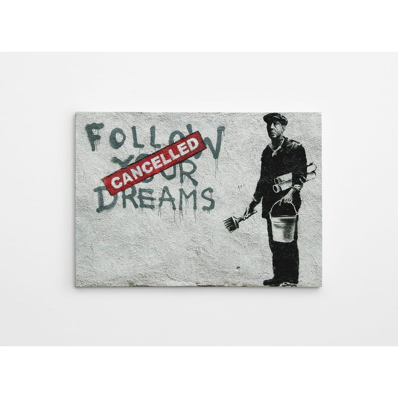 Casa si Gradina - Decoratiuni - Tablouri - Tablou canvas decorativ, Wallxpert, multicolor, 50x70 cm, bumbac si poliester, rama lemn, 966BRS1195 - Infinity.ro