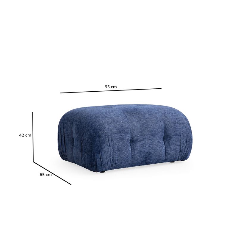 Casa si Gradina - Mobilier - Canapele si coltare - Coltare - Coltar, Atelier Del Sofa, lemn fag si pal, albastru inchis, 290x160x95 cm - Infinity.ro