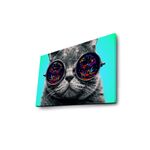 Casa si Gradina - Decoratiuni - Tablouri - Tablou canvas decorativ cu led, Wallxpert, panza piele de caprioara, multicolor, 45x70 cm, 254LED3285 - Infinity.ro