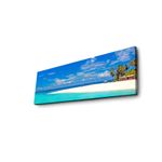 Casa si Gradina - Decoratiuni - Tablouri - Tablou canvas cu led, Wallxpert, multicolor, 30x90 cm, panza piele de caprioara, rama lemn, 239SHN3254 - Infinity.ro
