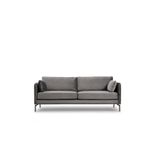 Casa si Gradina - Mobilier - Canapele si coltare - Canapele - Canapea 3 locuri, Atelier Del Sofa, lemn fag si pal, gri, 217x87x90 cm - Infinity.ro
