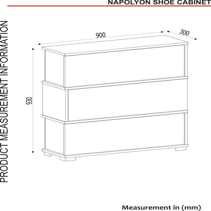 Casa si Gradina - Mobilier - Dulapuri si sifoniere - Dulapuri pantofi - Dulap pantofi, Hanah Home, pal melaminat, travertin si gresie, 90x30x93 cm - Infinity.ro