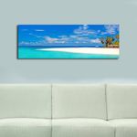 Casa si Gradina - Decoratiuni - Tablouri - Tablou canvas cu led, Wallxpert, multicolor, 30x90 cm, panza piele de caprioara, rama lemn, 239SHN3254 - Infinity.ro