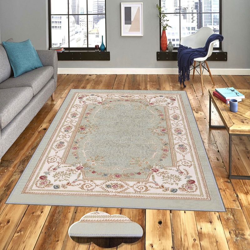 Casa si Gradina - Textile si covoare - Covoare - Covoare casa - Covor pentru hol, Conceptum Hypnose, multicolor, 100x150 cm, 100% poliester, antiderapant, 369HFT1224 - Infinity.ro