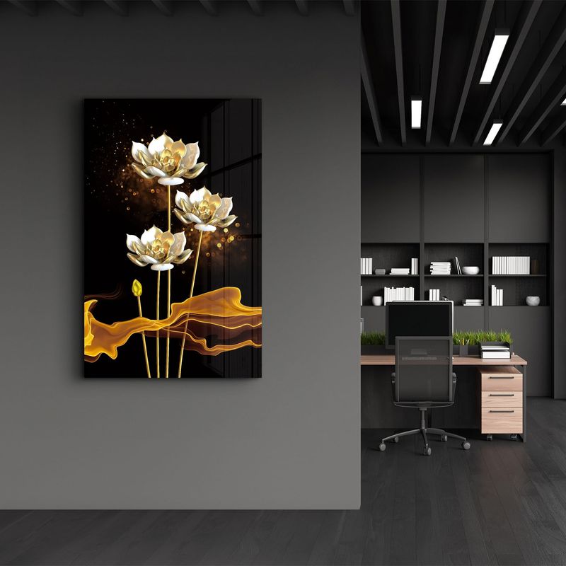 Casa si Gradina - Decoratiuni - Tablouri - Tablou decorativ din sticla, Wallxpert, multicolor, sticla temperata, 46x72 cm, 672BRS2437 - Infinity.ro
