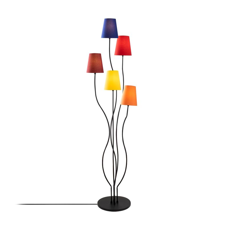 Casa si Gradina - Corpuri si surse de iluminat - Veioze si lampi - Lampadare - Lampadar, Opviq, metal, multicolor, 44x44x160 cm, 942FLG1535 - Infinity.ro