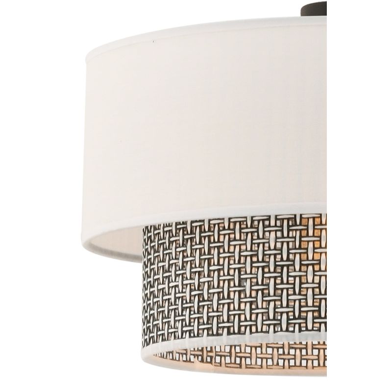 Casa si Gradina - Corpuri si surse de iluminat - Lustre si pendule - Candelabru, Opviq, metal, gri alb, 30x30x65 cm, 390FLH2509 - Infinity.ro