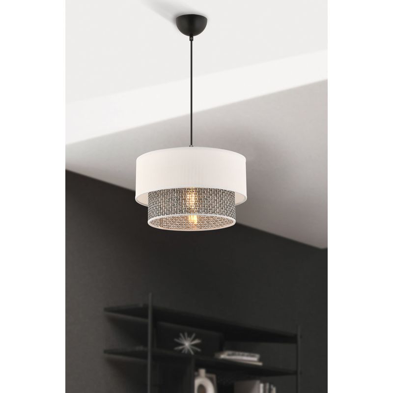 Casa si Gradina - Corpuri si surse de iluminat - Lustre si pendule - Candelabru, Opviq, metal, gri alb, 30x30x65 cm, 390FLH2509 - Infinity.ro