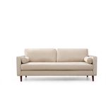 Casa si Gradina - Mobilier - Canapele si coltare - Canapele - Canapea 3 locuri, Atelier Del Sofa, lemn fag, bej, 215x90x70 cm - Infinity.ro