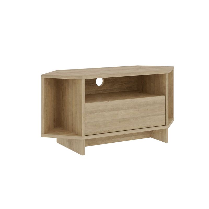 Casa si Gradina - Mobilier - Comode si corpuri - Comode - Comoda tv, Hanah Home, pal melaminat, stejar sapphire, 95.7x35.4x45 cm - Infinity.ro