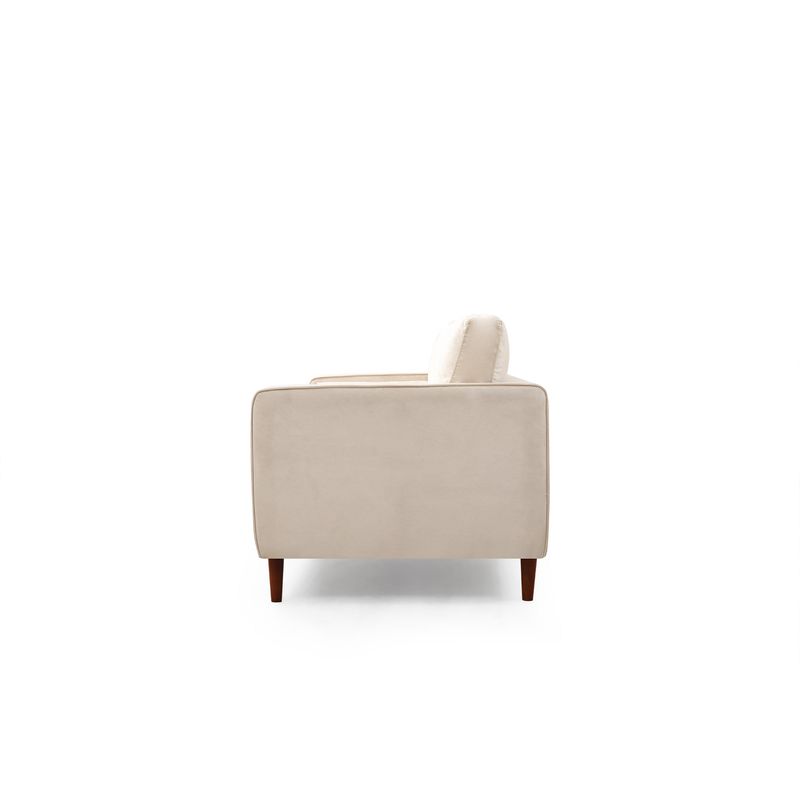 Casa si Gradina - Mobilier - Canapele si coltare - Canapele - Canapea 3 locuri, Atelier Del Sofa, lemn fag, bej, 215x90x70 cm - Infinity.ro