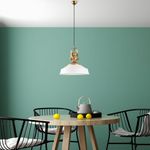 Casa si Gradina - Corpuri si surse de iluminat - Lustre si pendule - Lustra, Opviq, metal, alb, diametru 41 cm, inaltime reglabila - Infinity.ro