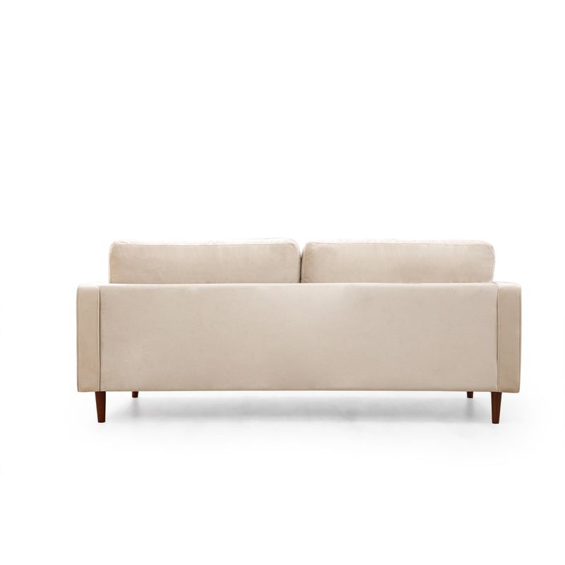 Casa si Gradina - Mobilier - Canapele si coltare - Canapele - Canapea 3 locuri, Atelier Del Sofa, lemn fag, bej, 215x90x70 cm - Infinity.ro