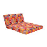 Casa si Gradina - Mobilier - Canapele si coltare - Canapele - Canapea extensibila, Hanah Home, metal, patchwork multicolor, 185x120 cm - Infinity.ro