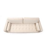 Casa si Gradina - Mobilier - Canapele si coltare - Canapele - Canapea 3 locuri, Atelier Del Sofa, lemn fag, bej, 215x90x70 cm - Infinity.ro