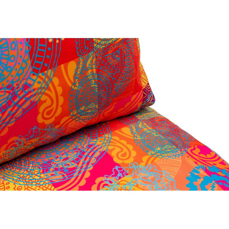 Casa si Gradina - Mobilier - Canapele si coltare - Canapele - Canapea extensibila, Hanah Home, metal, patchwork multicolor, 185x120 cm - Infinity.ro