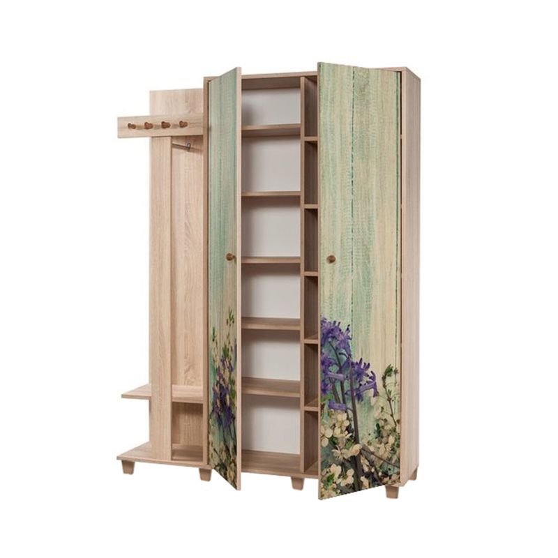 Casa si Gradina - Mobilier - Organizare si depozitare - Cuiere - Cuier, Hanah Home, pal melaminat, stejar sonoma, 135x192x36 cm, 863SPH4826 - Infinity.ro