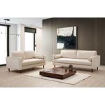 Casa si Gradina - Mobilier - Canapele si coltare - Canapele - Canapea 3 locuri, Atelier Del Sofa, lemn fag, bej, 215x90x70 cm - Infinity.ro