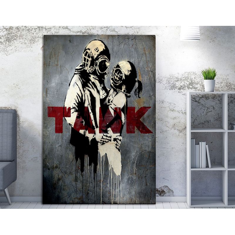 Casa si Gradina - Decoratiuni - Tablouri - Tablou canvas decorativ, Wallxpert, multicolor, 50x70 cm, 50% bumbac 50% poliester, rama lemn, 966BRS1121 - Infinity.ro