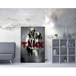 Casa si Gradina - Decoratiuni - Tablouri - Tablou canvas decorativ, Wallxpert, multicolor, 50x70 cm, 50% bumbac 50% poliester, rama lemn, 966BRS1121 - Infinity.ro