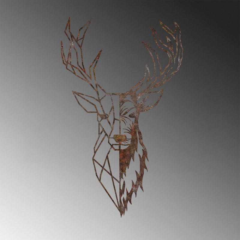 Casa si Gradina - Decoratiuni - Decoratiuni perete - Accesoriu decorativ de perete, Wallxpert, metal, antichizat, 70x42 cm - Infinity.ro