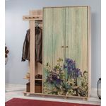 Casa si Gradina - Mobilier - Organizare si depozitare - Cuiere - Cuier, Hanah Home, pal melaminat, stejar sonoma, 135x192x36 cm, 863SPH4826 - Infinity.ro