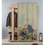 Casa si Gradina - Mobilier - Organizare si depozitare - Cuiere - Cuier, Hanah Home, pal melaminat, stejar sonoma, 135x192x36 cm, 863SPH4826 - Infinity.ro