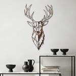 Casa si Gradina - Decoratiuni - Decoratiuni perete - Accesoriu decorativ de perete, Wallxpert, metal, antichizat, 70x42 cm - Infinity.ro