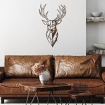 Casa si Gradina - Decoratiuni - Decoratiuni perete - Accesoriu decorativ de perete, Wallxpert, metal, antichizat, 70x42 cm - Infinity.ro