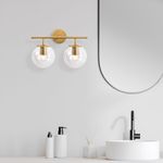 Casa si Gradina - Corpuri si surse de iluminat - Plafoniere, aplice si spoturi - Aplica, Opviq, metal, auriu lucios, 36x24x16 cm, 942FLG2154 - Infinity.ro