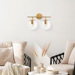 Casa si Gradina - Corpuri si surse de iluminat - Plafoniere, aplice si spoturi - Aplica, Opviq, metal, auriu lucios, 36x24x16 cm, 942FLG2154 - Infinity.ro