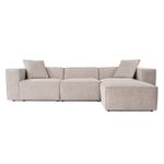 Casa si Gradina - Mobilier - Canapele si coltare - Coltare - Coltar, Hanah Home, in, mocha, 303x193x65 cm - Infinity.ro
