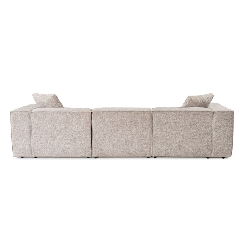 Casa si Gradina - Mobilier - Canapele si coltare - Coltare - Coltar, Hanah Home, in, mocha, 303x193x65 cm - Infinity.ro