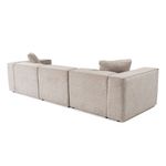 Casa si Gradina - Mobilier - Canapele si coltare - Coltare - Coltar, Hanah Home, in, mocha, 303x193x65 cm - Infinity.ro