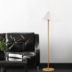 Casa si Gradina - Corpuri si surse de iluminat - Veioze si lampi - Lampadare - Lampadar, Opviq, metal, auriu, 46x46x150 cm, 103OPV1255 - Infinity.ro