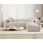 Casa si Gradina - Mobilier - Canapele si coltare - Coltare - Coltar, Hanah Home, in, mocha, 303x193x65 cm - Infinity.ro