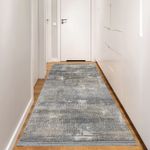 Casa si Gradina - Textile si covoare - Covoare - Covorase intrare - Covoras de intrare, Conceptum Hypnose, gri, bej, crem, 120x350 cm, 60% polipropilena, 40% poliester - Infinity.ro