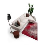 Casa si Gradina - Mobilier - Canapele si coltare - Coltare - Coltar extensibil, Hanah Home, lemn fag si pal, bej maro, 303x168x93 cm - Infinity.ro